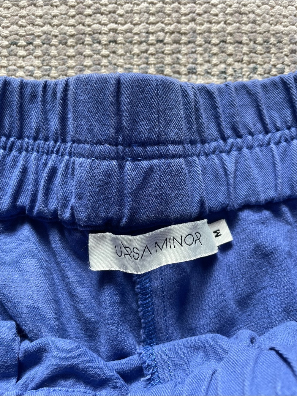 EUC Ursa Minor Luna Pants, Bluebell, size medium